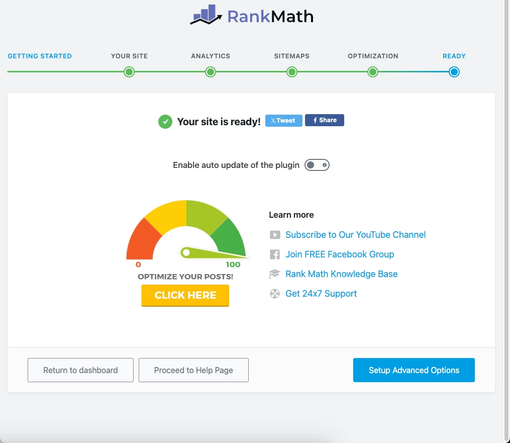 零基础外贸独立站 SEO 指南:Rank Math 保姆级设置与优化教程 14 06 save continue 2 保存并继续